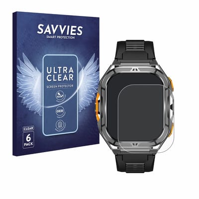 Savvies - Screenprotector voor Stahlgear Thor 3.0 - Folie Beschermfolie transparant 6 Stuks