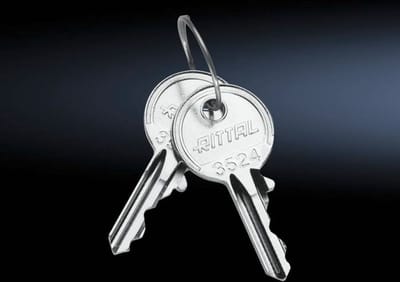 Rittal SZ 2532.000 Schakelkast sleutel Veiligheidssluiting Staal 2 stuk(s)