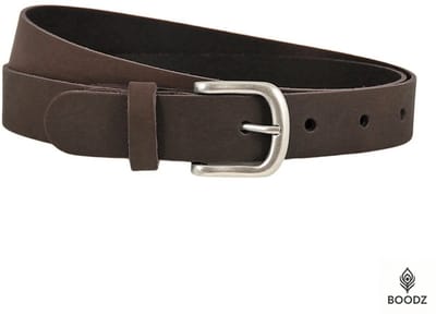 Boodz Leren Riem 3 cm Bruin | Maat 85