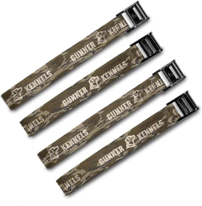 Bevestigingsriemen Set - Spanbanden Ratelbanden - Vracht Zekeren - Zware Kwaliteit Gesp - 4x 8ft - Groen Camouflage