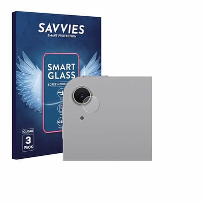 3 Stuks Savvies Screenprotector - geschikt voor Apple iPad Air 13" M4 2026 (ALLEEN Camera Lens) - beschermfolie glas transparant