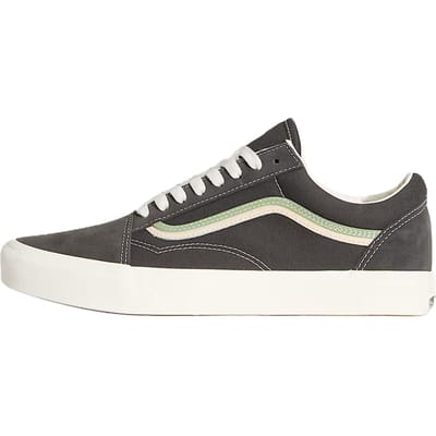 Vans Old Skool Comfortabele Zachte Ondersteuning Lage Top Skate Schoenen Unisex sneaker Zwart Grijs VN000EA6GJS 44 black