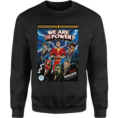 Shazam! Fury of the Gods We Are The Power! Sweatshirt - Black - S