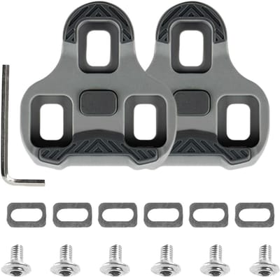 Pedalen Wedges Geschikt voor Look Keo Pedalen, 3 Gaten Grip Blade 2 Max Carbon Classic Cleats, Ideaal voor Racefietsen en Mountainbikes met 4.5 Graden Hoek