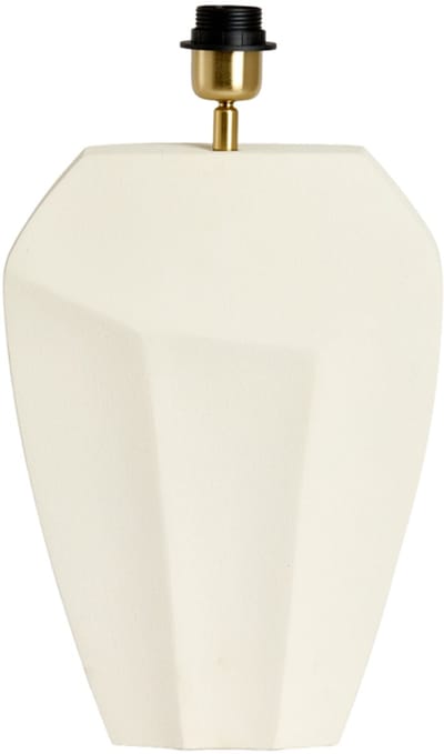 Light&living Lampvoet 26x12x38 cm CORDOBA mat crème