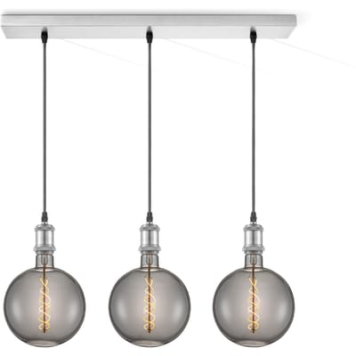 Home sweet home hanglamp Vintage 3L Beam Spiral g180 - smoke