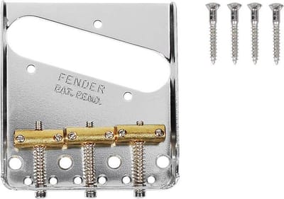 Gitaar brug Fender 0990806100 American Vintage Tele chroom