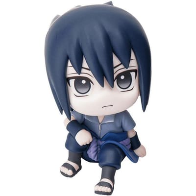 9cm Naruto Anime Figuur Naruto Kakashi Actiemodel Q Versie Kawaii Sasuke Itachi Figurine Auto Decoratie Verzamelfiguur Speeltje gray