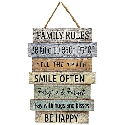 Posters Signes Grimalt Familie Regels Muurdecoratie