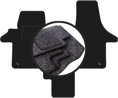 ANTHRA automatten voor: VW Transporter T5 Caravelle 2-zits (2003-2015)