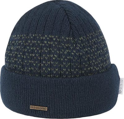Hatland - Beanie voor heren - Wogan Windstopper - Donkerblauw - maat Onesize