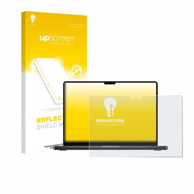 upscreen - Screenprotector voor Apple MacBook Pro 14" M5 2025 - Folie Beschermfolie anti glare matte