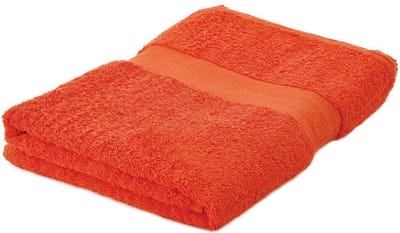 Arowell Badhanddoek Badlaken 140 x 70 cm - 500 Gram - Oranje - 1 stuks