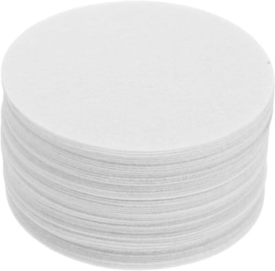 Bordverdelers - Pads voor schotels - Vaatwerk beschermen - Kraspreventie - 48 Stuks - Wit