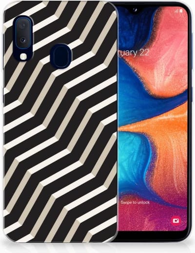 Samsung Galaxy A20e TPU Hoesje Illusion