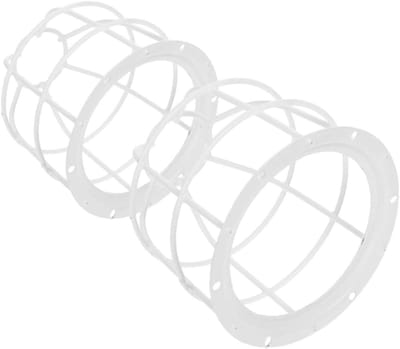 Beschermhoes Rookmelder - Sensor Net - Veiligheid Verbeteren - Eenvoudige Installatie - 14.5 x 14.5 cm - Wit