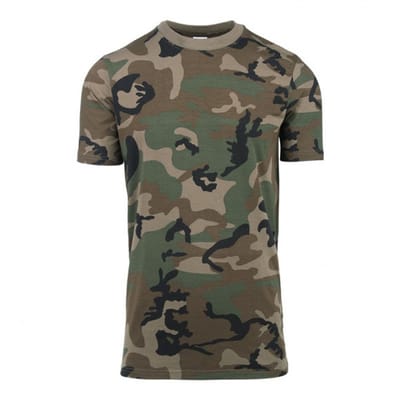 Fostex Garments - T-shirt Fostee camo (kleur: Woodland / maat: M)