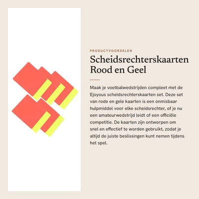 Dailygoods- Scheidsrechterskaart - Rood/Gele Kaarten - Hoogwaardige PVC - Lichtgewicht - Herbruikbaar - Praktisch voor Voetbalwedstrijden - Scheidsrechterskaarten