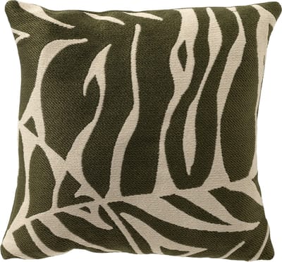Dutch Decor EDEN - buitenkussen 45x45 cm - waterafstotend en uv-bestendig - Mayfly - groen