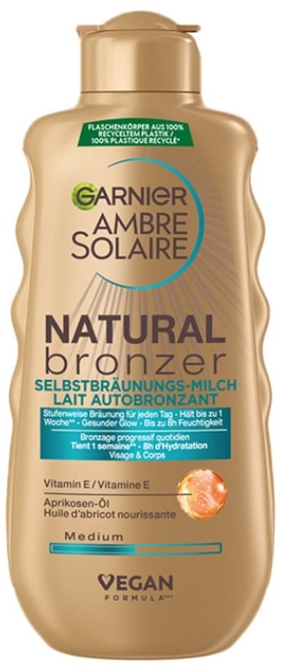 Garnier Ambre Solaire Natural Bronzer Zelfbruinende Melk - 175ml