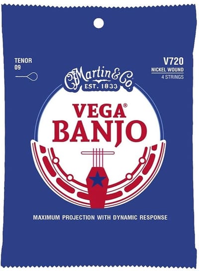 Martin & Co V720 snaren set tenor banjo, 009-016-023-030