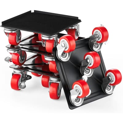 Meubel Dolly Heavy Duty Meubelverhuizer met 5 Wielen 1200 lbs Capaciteit