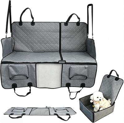 Hondendeken Auto - Hondenmat Kofferbak - Veilig Transport - 3-in-1 Ontwerp - Waterdicht Oxford - Normaal