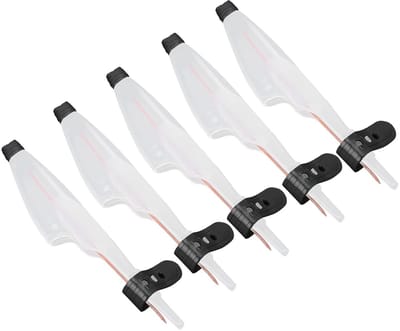 Dailygoods- Hengel Tip Cap Verstelbaar - 5PCS Hengel Tip Protector - Kunststof - Zeevisaccessoires - Lichtgewicht - Duurzaam - Hengeltipdop