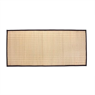 Rolmat - Japanse mat - Meditatie en rust - Natuurlijk Igusa-gras - 90 x 200 cm - Bruin