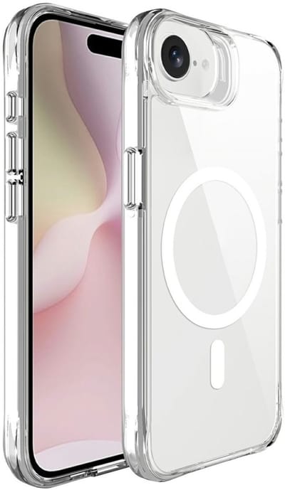 Coverup Hoesje - Geschikt voor iPhone 16e / 17e Hoesje - Coverup Transparant TPU Back Cover - MagSafe Compatible - Transparant