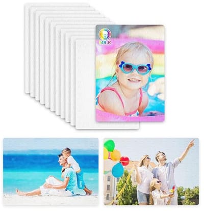 Lege Sublimatie Puzzels - 12-delige Set - Vierkante Vorm - Perfect voor Persoonlijke Cadeaus