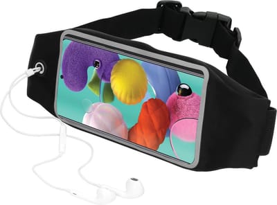 Mobiparts Comfort Fit Sport Belt geschikt voor Samsung Galaxy A51 - Zwart