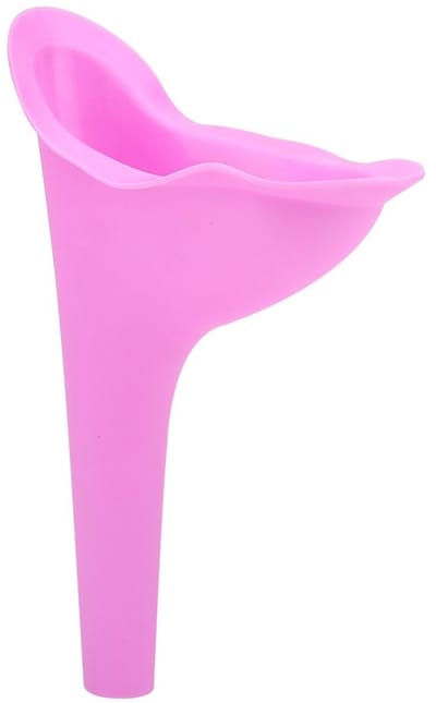 Dailygoods- Urinoir Herbruikbaar - Vrouwelijk Reisurinoir - Draagbaar Urinoir - Hygiënisch Plassen - Geschikt voor Kamperen - Hoogwaardig Materiaal - Plaspot
