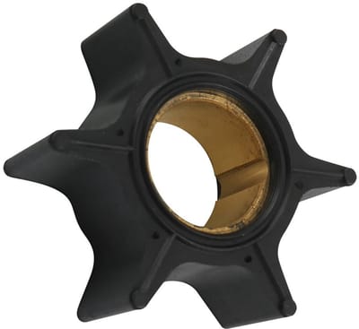 Dailygoods- Waterpompwaaier - Compatibel met W**r/angler buitenboordmotor - Maat 51*19mm - Gatdiameter 19mm - Materiaal ABS/staal - Kleur zwart/goud