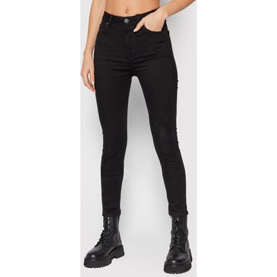 Lee - Broek - SUPER SKINNY HIGH WAIST BLACK RINSE