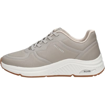 Skechers Arch Fit S-Miles- Mile Makers - Dames Sneakers - Taupe