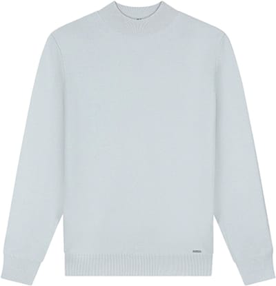 Malelions Knitted Mockneck Sweater