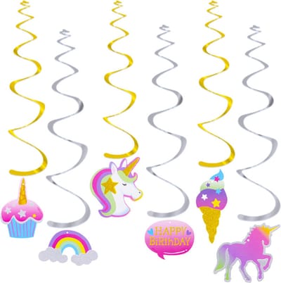 BTH – Slingers – Verjaardag Versiering – Feestversiering - Unicorn Slinger – Decoratie - Feest Artikelen - Goud