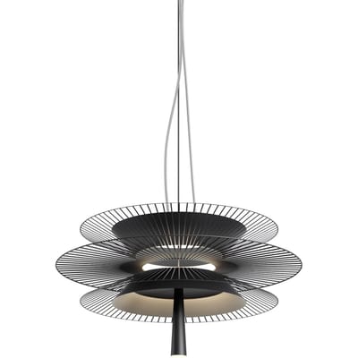Forestier Gravity 2 hanglamp Ø68cm zwart