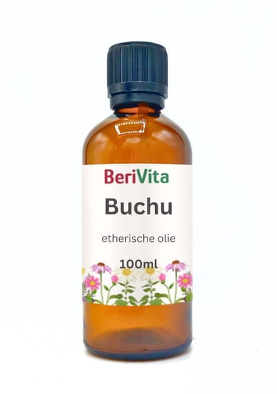 Buchu Olie 100ml Druppelfles - Pure Etherische Olie van Agathosma Betulina