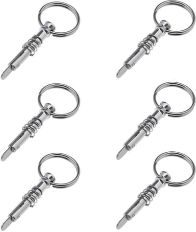 Store_7 - Quick Release Pin - Roestvrij staal 316 - 6 stuks - 0.2