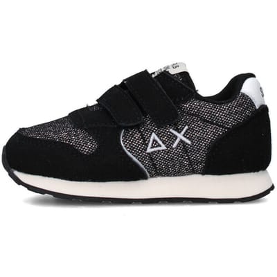 Sun 68 Meisjes Girl's Ally Glitter Textile Baby 11 Nero | Zwart | Maat: 21