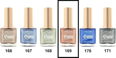 Easy Paris Cosmetics - Nagellak - Goud Metallic - 1 flesje met 13 ml inhoud - Nummer 169