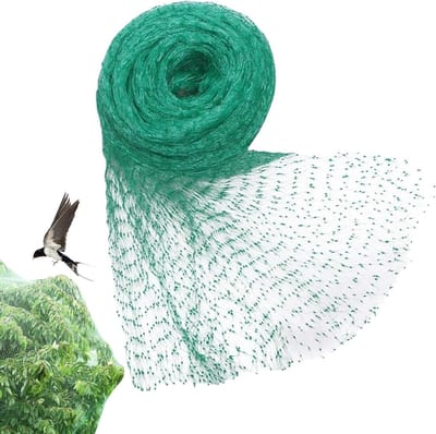 Gewasbeschermingsnet - Tuinnet - Planten beschermen - Robuuste barrière - 2 x 10 m - Groen