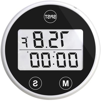 Temperatuurtester - Water thermometer - Water temperatuur meten - Drijvend en waterdicht - 5.1 cm lengte - Wit