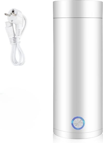 Draagbare Waterkoker - Mini Reiswaterkoker - Compact en Wit