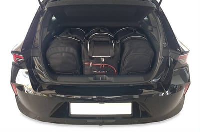 OPEL ASTRA HATCHBACK 2021+ Reistassen Kofferbak Tassen Set Organizer | 4-Delige Perfect Passende Set Auto Interieur Accessoires Nederland en België