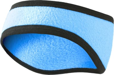 Ladeheid Herren Dames Hoofdband Oorwarmer - Fleece - Polyester - LA-LA40-204-BA - Hemelsblauw - Eén maat