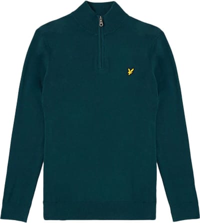 Lyle & Scott Cotton Quarter Zip Jumper