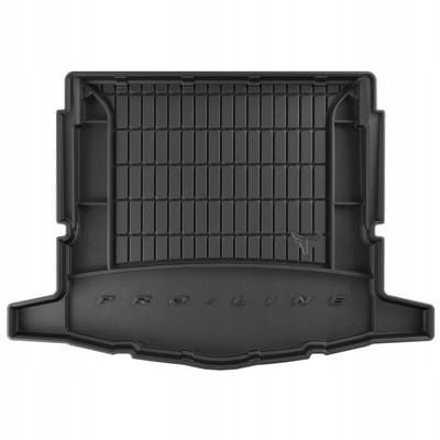 Frogum DryZone - Kofferbakmat - Geschikt voor Nissan X-Trail III T32 2013-2017 - 5-persoons - Onderste laadvloer - Organizer functie - Zwart